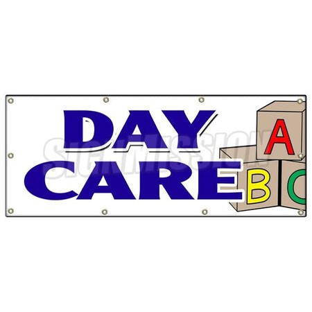 Signmission DAY CARE BANNER SIGN licensed accredited kindergarten shop shopping B-96 Day Care